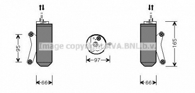 AVA QUALITY COOLING jrd027 -  Осушитель, кондиционер
